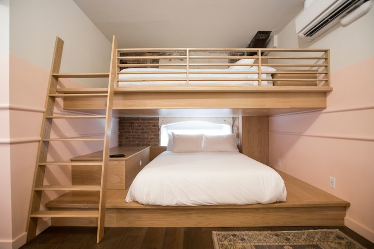 QUEEN BUNK LEARN MORE &amp; MAKE A RESERVATION